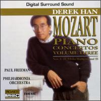 Mozart: Piano Concertos, Vol. 3 - Derek Han (piano); Philharmonia Orchestra; Paul Freeman (conductor)