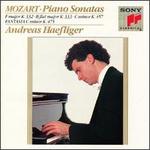 Mozart: Piano Sonatas, K. 332, 333, 475 & 457