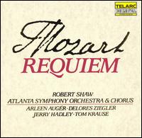 Mozart: Requiem - Arleen Aug�r (soprano); Delores Ziegler (mezzo-soprano); Jerry Hadley (tenor); Tom Krause (bass);...