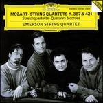 Mozart: String Quartets K. 387 & 421 - David Finckel (cello); Emerson String Quartet; Eugene Drucker (violin); Lawrence Dutton (viola); Philip Setzer (violin)