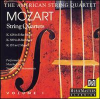 Mozart: String Quartets - American String Quartet; Daniel Avshalomov (viola); David Geber (cello); Laurie Carney (violin); Peter Winograd (violin)