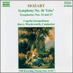 Mozart: Symphonies Nos. 36 ("Linz"), 33 & 27