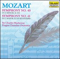 Mozart: Symphonies Nos. 40 & 41 - Prague Chamber Orchestra; Charles Mackerras (conductor)