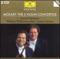 Mozart: The 5 Violin Concertos - Itzhak Perlman (candenza); Itzhak Perlman (violin); Joseph Joachim (candenza); Sam Franko (candenza); Wiener Philharmoniker; James Levine (conductor)
