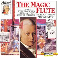 Mozart: The Magic Flute; Idomeneo - Bratislava Philharmonic Orchestra; Giuseppe Sabbatini (tenor); Hermann Prey (baritone); Josef Protschka (tenor); NHK Chamber Soloists; Staatskapelle Dresden; Sumi Jo (soprano); Sylvia Sass (soprano)