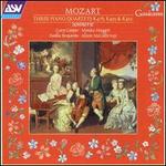 Mozart: Three Piano Quartets; K478, K493, K452