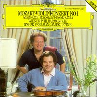Mozart: Violin Concerto No.1; Adagio; 2 Rondos - Itzhak Perlman (violin); Wiener Philharmoniker; James Levine (conductor)