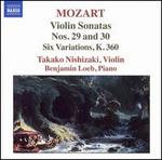 Mozart: Violin Sonatas Nos. 29 & 30; Six Variations, K. 360