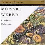 Mozart, Weber: Clarinet Quintets - Eddy Vanoosthuyse (clarinet); Vilnius String Quartet