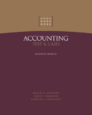 MP Accounting: Text and Cases with Dynamic Accounting Powerweb - Anthony, Robert N, and Hawkins, David, Dr., and Merchant, Kenneth