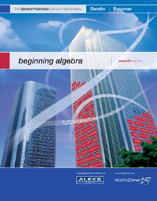 MP Beginning Algebra - Hutchison, Donald, and Baratto, Stefan, and Bergman, Barry