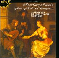 Mr. Henry Purcell's Most Admirable Composures - David Miller (theorbo); David Miller (archlute); Helen Orsler (violin); James Bowman (counter tenor);...