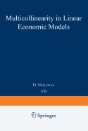 Multicollinearity in linear economic models
