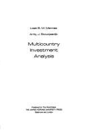 Multicountry Invest Anal Pb