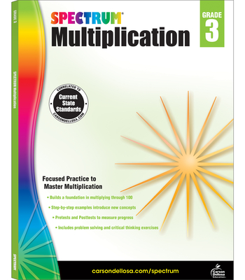 Multiplication Workbook, Grade 3: Volume 112 - Spectrum