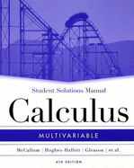Multivariable Calculus: Student Solutions Manual