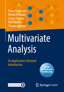 Multivariate Analysis: An Application-Oriented Introduction