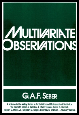 Multivariate Observations - Seber, George a F