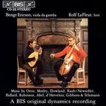 Music by Ortiz, Morley, Dowland...