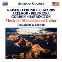 Music for Mandolin and Guitar - Birgit Schwab (guitar); Daniel Ahlert (guitar); Duo Ahlert & Schwab