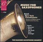 Music for Saxophones