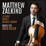 Music for Solo Cello: JS Bach, Kod�ly, Michael Brown