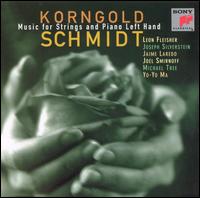 Music for Strings & Piano Left Hand - Jaime Laredo (violin); Joel Smirnoff (violin); Joseph Silverstein (violin); Leon Fleisher (piano); Yo-Yo Ma (cello)
