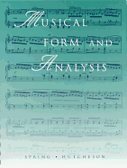 Musical Form and Analysis
