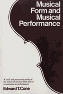 Musical Form and Musical Performance