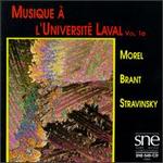 Musique A L'Universite Laval, Vol. 1a - Armand Ferland (clarinet)