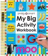 My Big Activity Workbook (Wipe Clean Activity Book): Practice Pen Control, Spelling, Math, and More!