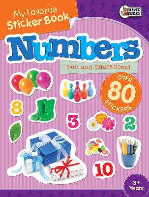 My Favorite Sticker Book: Numbers - Beaver Books (Editor)