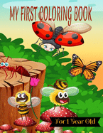 My First Coloring Book For 1 Year Old