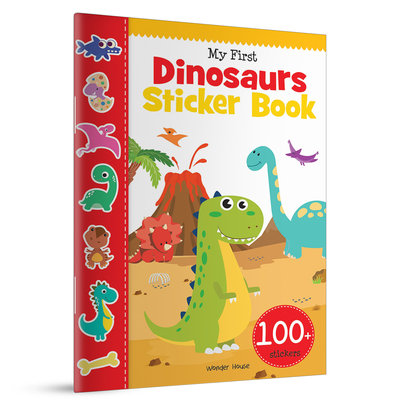 My First Dinosaurs Sticker Book: My First Sticker Books - Wonder House Books