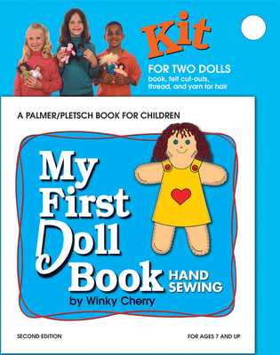 My First Doll Book Kit: Hand Sewing - Cherry, Winky