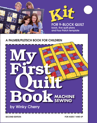 My First Quilt Book Kit: Machine Sewing - Cherry, Winky
