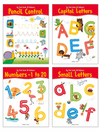 My First Super Pack of Pencil Control and Patterns Alphabet ABC (Capital & Small Letters), Lines & Patterns, Numbers: Pre School & Nursery Writing, Drawing