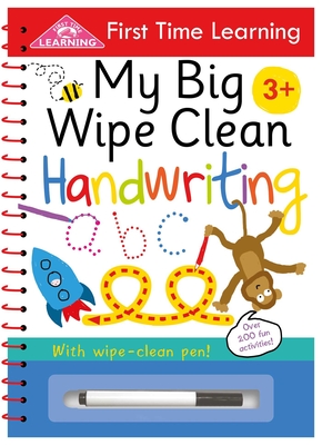 My First Time Learning: My Big Wipe Clean Handwriting: Wipe-Clean Workbook - Igloobooks