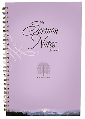 My Sermon Notes Journal - Caughey, Ellen W (Compiled by)