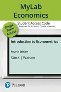 Mylab Economics with Pearson Etext -- Access Card -- For Introduction to Econometrics