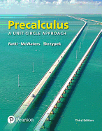 Mylab Math with Pearson Etext -- 24-Month Standalone Access Card -- For Precalculus: A Unit Circle Approach