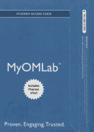Mylab Operations Management with Pearson Etext -- Access Card -- For Introduction to Operations and Supply Chain Management
