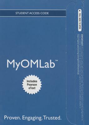 Mylab Operations Management with Pearson Etext -- Access Card -- For Introduction to Operations and Supply Chain Management - Bozarth, Cecil, and Handfield, Robert
