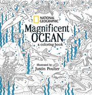 National Geographic Magnificent Ocean: A Coloring Book