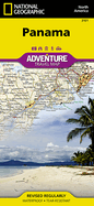 National Geographic Panama Adventure Map, Waterproof