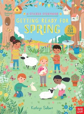 National Trust: Getting Ready for Spring, A Sticker Storybook - 