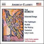 Ned Rorem: Selected Songs