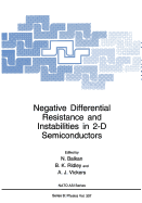 Negative Differential Resistance and Instabilities in 2-D Semiconductors