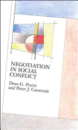 Negotiation in Social Conflict