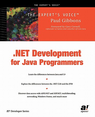 .Net Development for Java Programmers - Gibbons, Paul